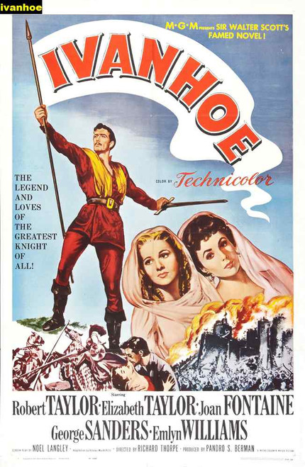 Jual Poster Film ivanhoe Jual Poster Film ivanhoe