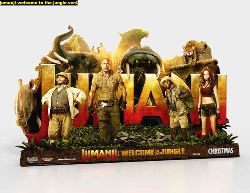 Jual Poster Film jumanji welcome to the jungle ver4
