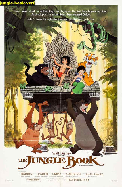 Jual Poster Film jungle book ver6