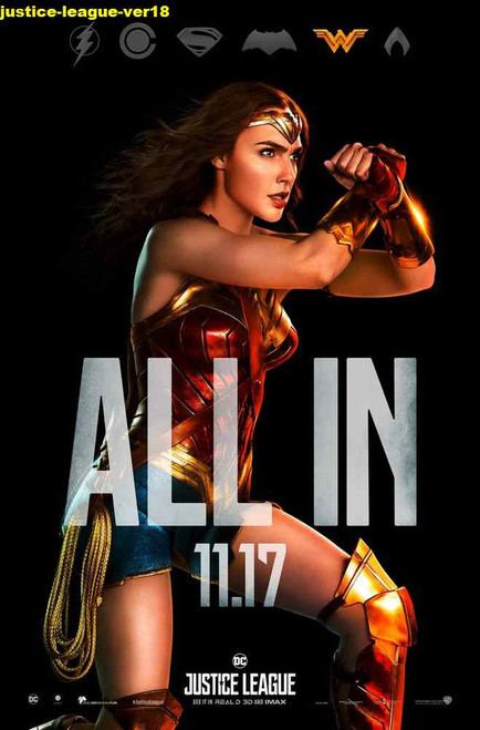 Jual Poster Film justice league ver18