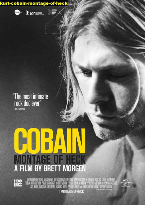 Jual Poster Film kurt cobain montage of heck Jual Poster Film kurt cobain montage of heck