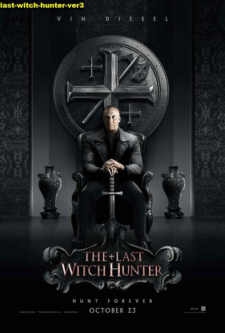 Jual Poster Film last witch hunter ver3