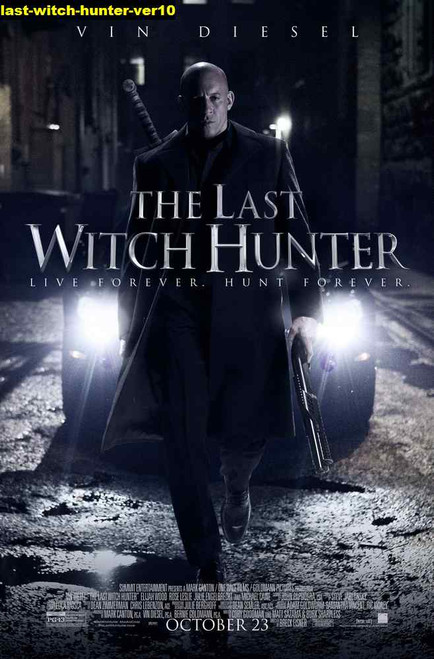 Jual Poster Film last witch hunter ver10