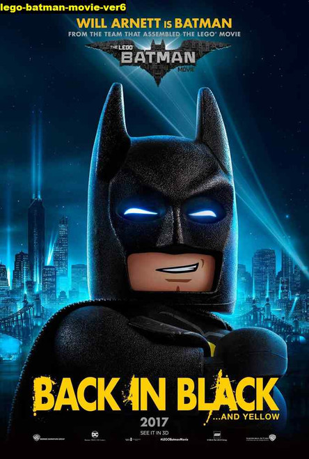 Jual Poster Film lego batman movie ver6