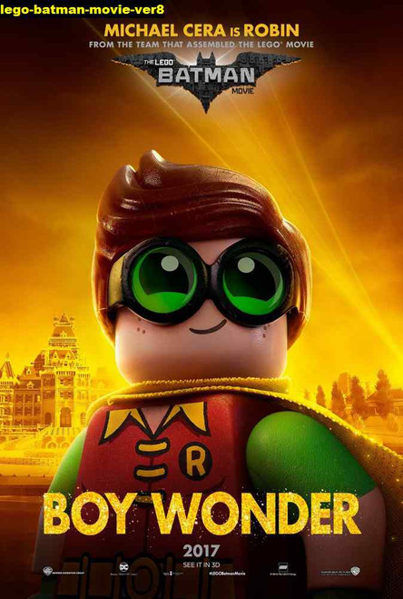 Jual Poster Film lego batman movie ver8