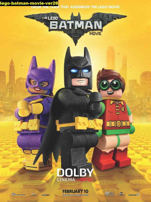 Jual Poster Film lego batman movie ver26