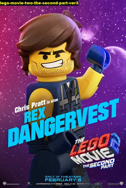 Jual Poster Film lego movie two the second part ver3