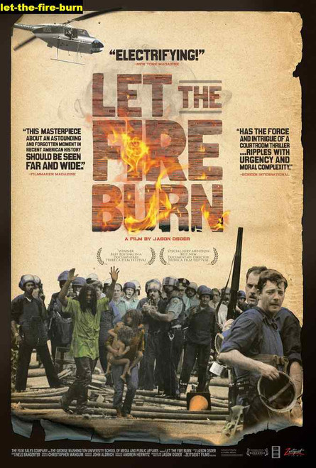 Jual Poster Film let the fire burn