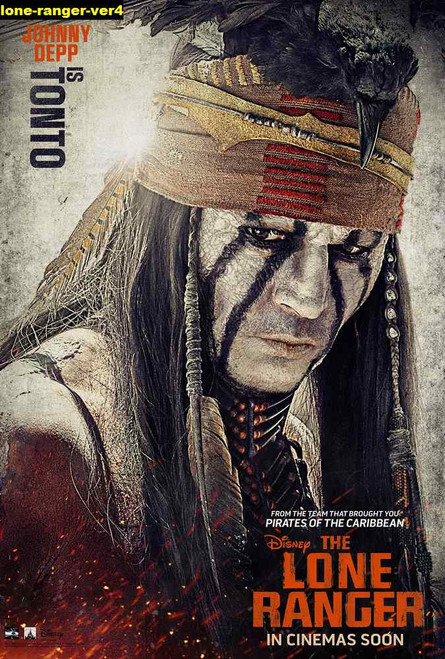 Jual Poster Film lone ranger ver4