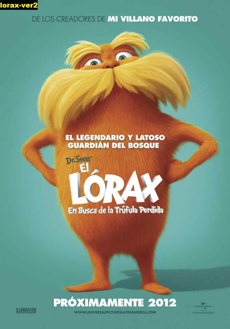 Jual Poster Film lorax ver2