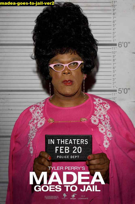 Jual Poster Film madea goes to jail ver2