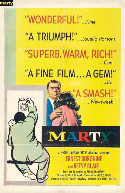 Jual Poster Film marty Jual Poster Film marty