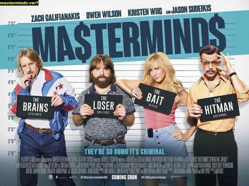 Jual Poster Film masterminds ver7