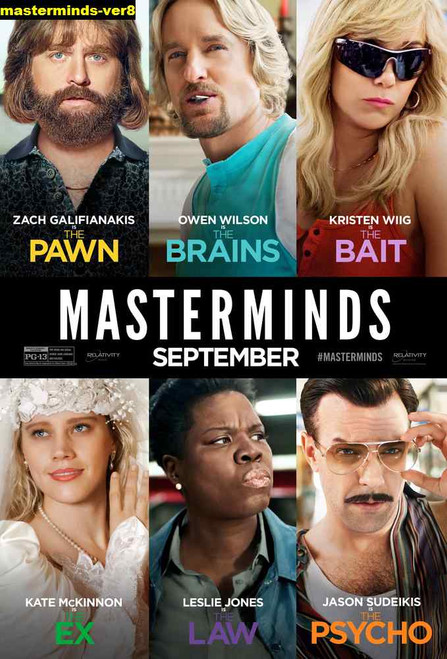 Jual Poster Film masterminds ver8