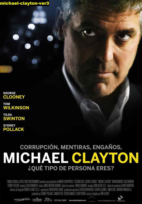 Jual Poster Film michael clayton ver3
