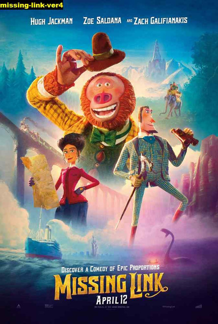 Jual Poster Film missing link ver4 Jual Poster Film missing link ver4