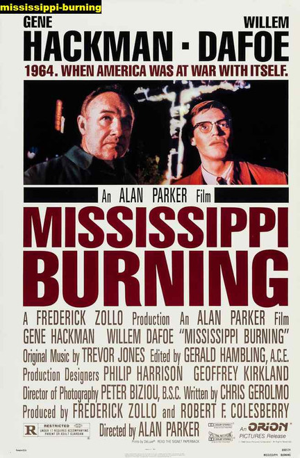 Jual Poster Film mississippi burning