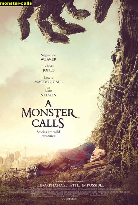 Jual Poster Film monster calls Jual Poster Film monster calls