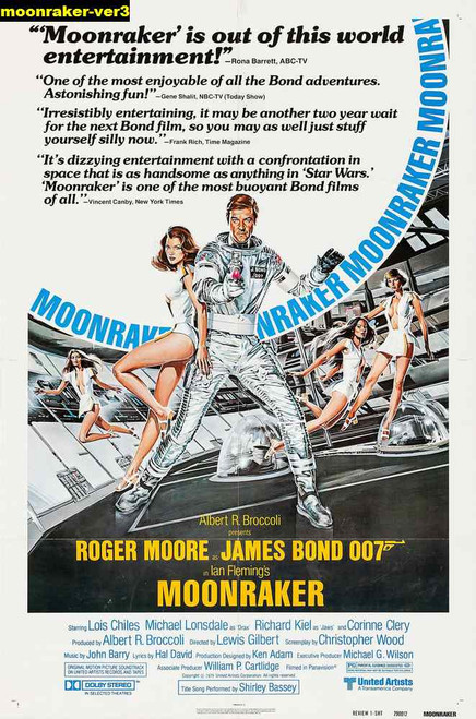 Jual Poster Film moonraker ver3