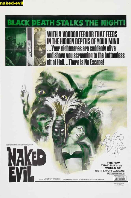 Jual Poster Film naked evil