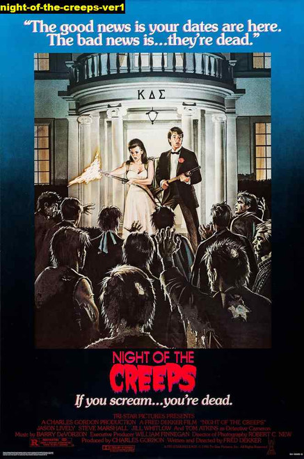 Jual Poster Film night of the creeps ver1