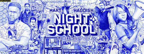 Jual Poster Film night school ver2