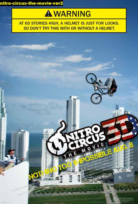 Jual Poster Film nitro circus the movie ver2