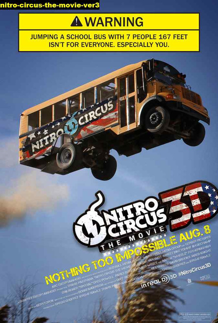 Jual Poster Film nitro circus the movie ver3