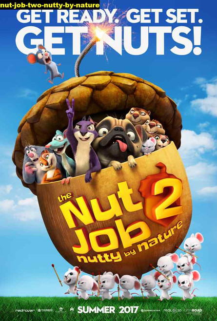 Jual Poster Film nut job two nutty by nature