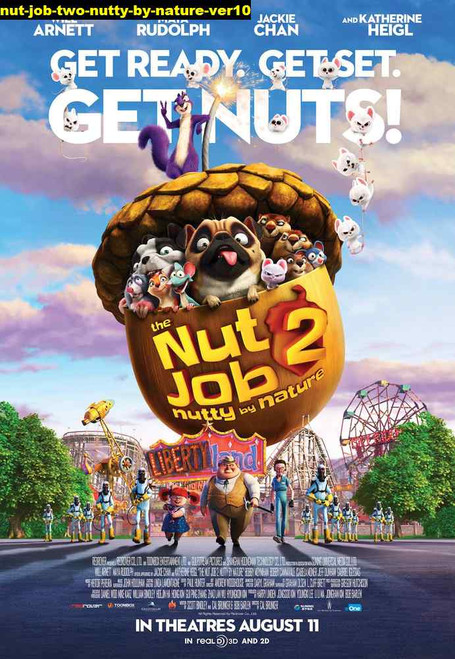 Jual Poster Film nut job two nutty by nature ver10