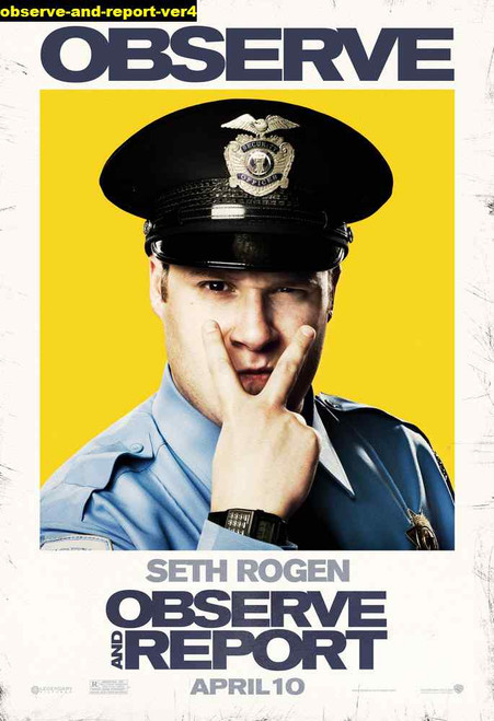 Jual Poster Film observe and report ver4