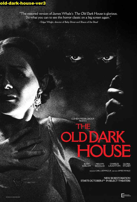 Jual Poster Film old dark house ver3