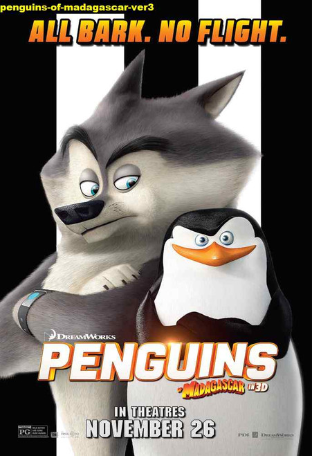 Jual Poster Film penguins of madagascar ver3