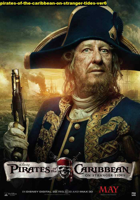 Jual Poster Film pirates of the caribbean on stranger tides ver6