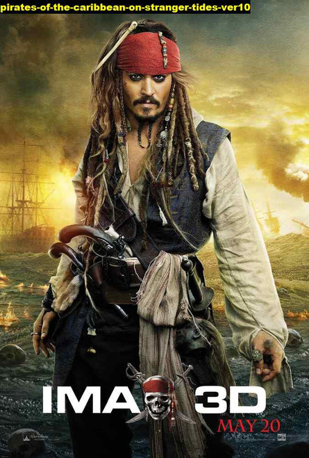 Jual Poster Film pirates of the caribbean on stranger tides ver10