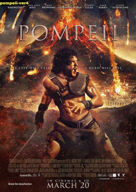 Jual Poster Film pompeii ver4