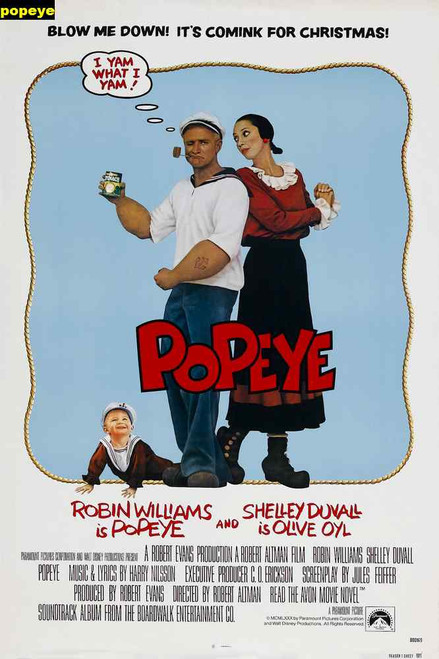 Jual Poster Film popeye Jual Poster Film popeye