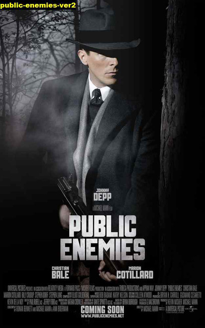 Jual Poster Film public enemies ver2