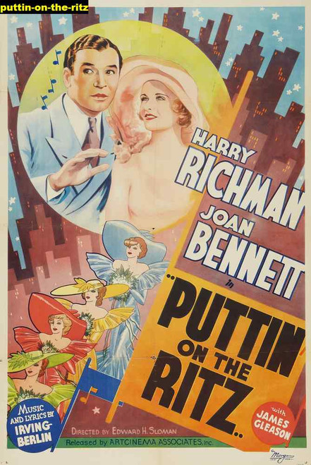 Jual Poster Film puttin on the ritz