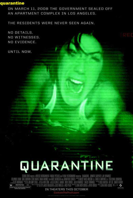 Jual Poster Film quarantine