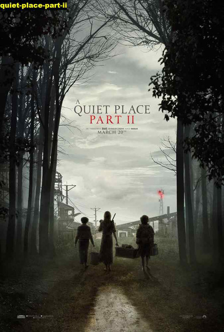 Jual Poster Film quiet place part ii