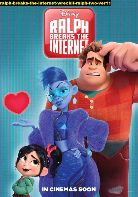 Jual Poster Film ralph breaks the internet wreckit ralph two ver11