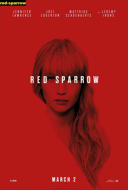 Jual Poster Film red sparrow