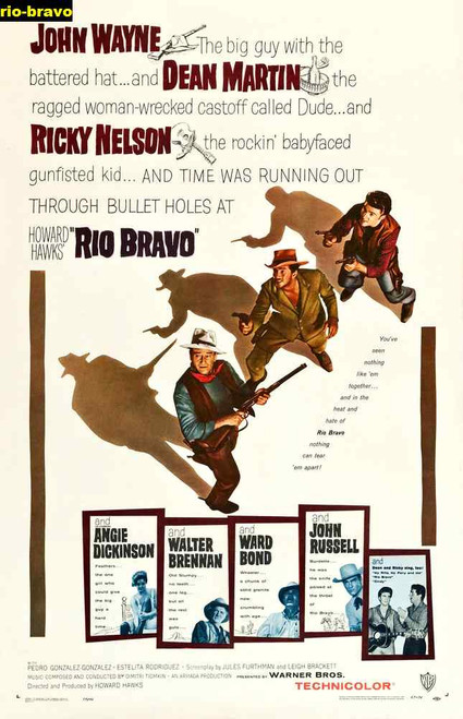 Jual Poster Film rio bravo