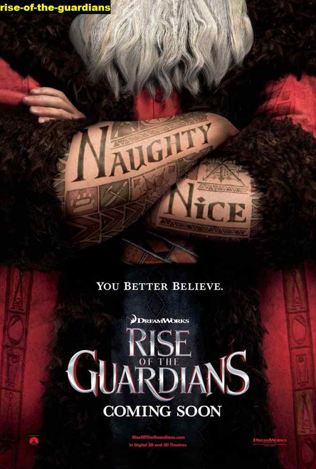 Jual Poster Film rise of the guardians