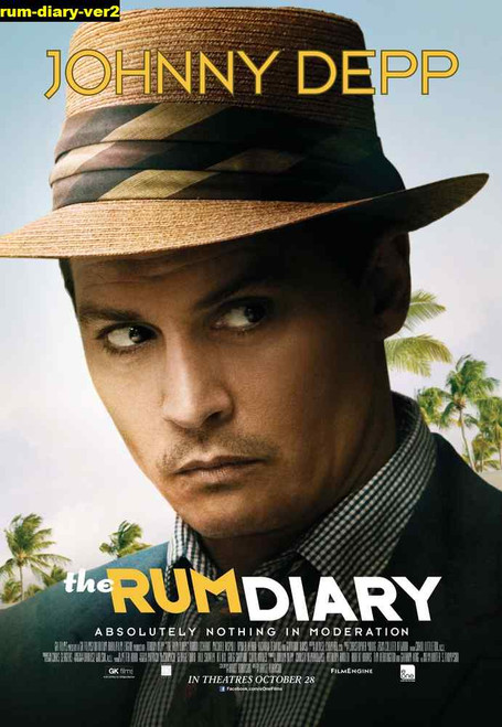 Jual Poster Film rum diary ver2