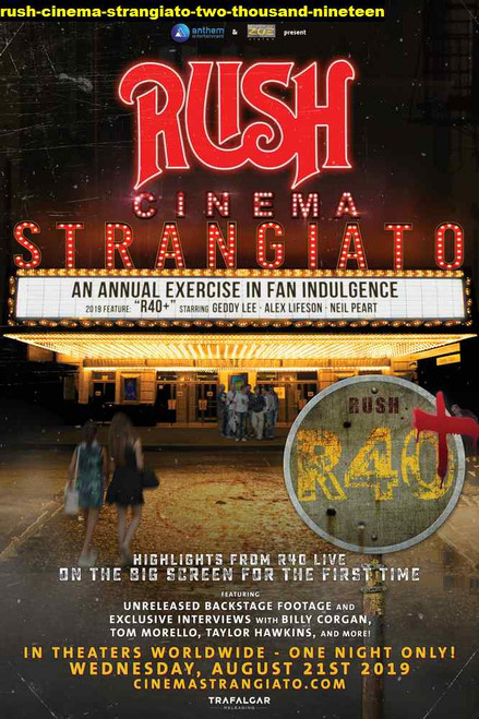 Jual Poster Film rush cinema strangiato two thousand nineteen