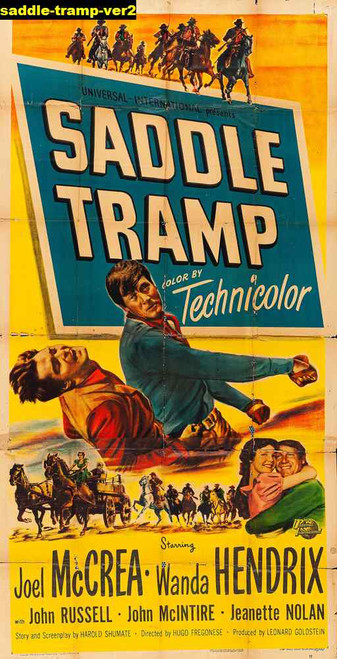 Jual Poster Film saddle tramp ver2