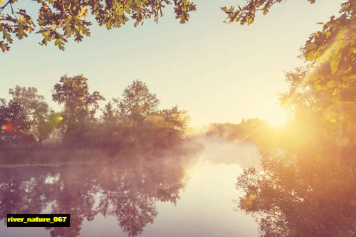 jual poster pemandangan sungai river 067