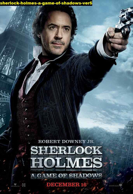 Jual Poster Film sherlock holmes a game of shadows ver5